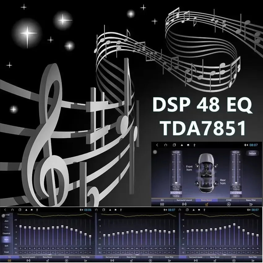 DSP 4G Carplay Android Car Multimedia Player Autoradio Car GPS Navigation Car Radio Stereo DVD for Kia Morning Picanto 2004-2007