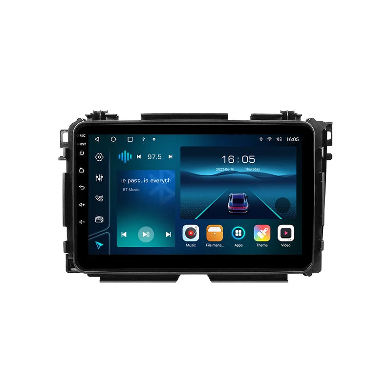 Krando 9" Car Navigation System for Honda HRV HR-V Vezal 2013 - 2019 Android Screen 4G WIFI Online Offline Map Wireless Carplay