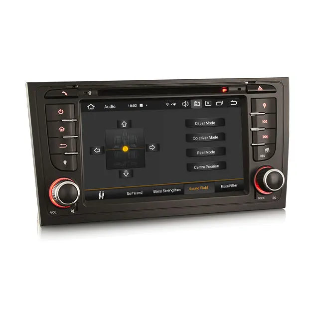 Erisin ES8506A IPS Android 12 DAB+ DSP Autoradio GPS Wireless CarPlay Car DVD Player for Audi A6 S6 RS6 Audi Allroad