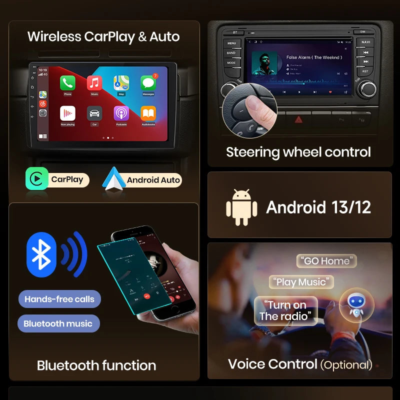 UK Stock Junsun Car Radio for VW Golf 4 Passat POLO Transport T5 Multimedia Android Auto Radio GPS 7 Inch Android Car DVD Player