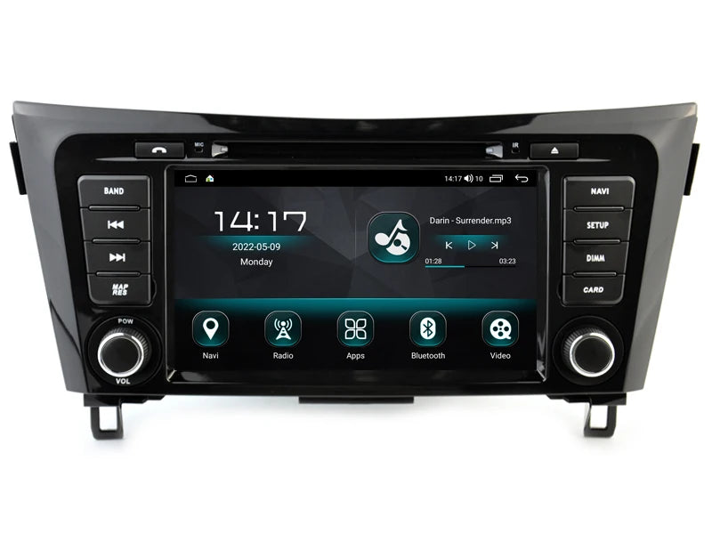 8" Screen OEM Style Without DVD Deck for Nissan X-Trail Qashqai J11 2 2019- 2020 Car Multimedia Stereo GPS CarPlay Player