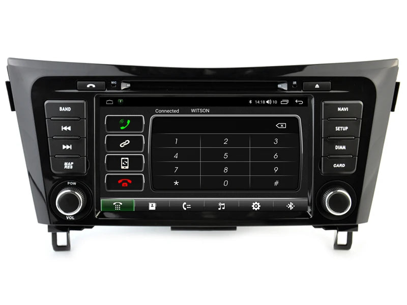 8" Screen OEM Style Without DVD Deck for Nissan X-Trail Qashqai J11 2 2019- 2020 Car Multimedia Stereo GPS CarPlay Player