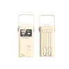 Portable Outdoor Li-Polymer Battery Power Bank 20000mah 20W Fast Charging 2 Cable LED Display Flashlight QC3.0 PD 22.5W Type-C