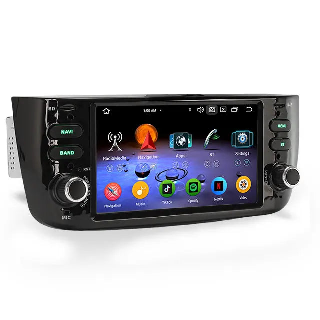 EU Stock Erisin ES6761P Octa-Core Android 13.0 DSP BT5.0 CarPlay Auto GPS Car Dvd Player for Fait Grande Punto Car Multimedia