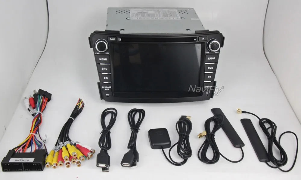 Navifly 7 Inch Android 7.1 Car Dvd Player for Hyundai I40 2011-2014 with WIFI GPS Navigation Car Radio 2GRAM 16GROM 4G LTE