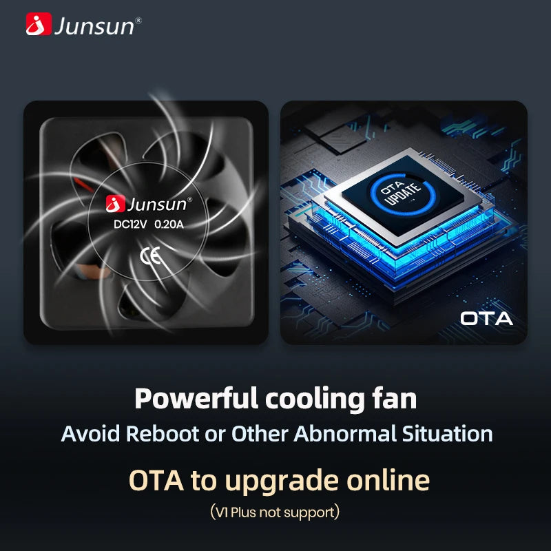 UK Stock Junsun Car Radio for VW Golf 4 Passat POLO Transport T5 Multimedia Android Auto Radio GPS 7 Inch Android Car DVD Player