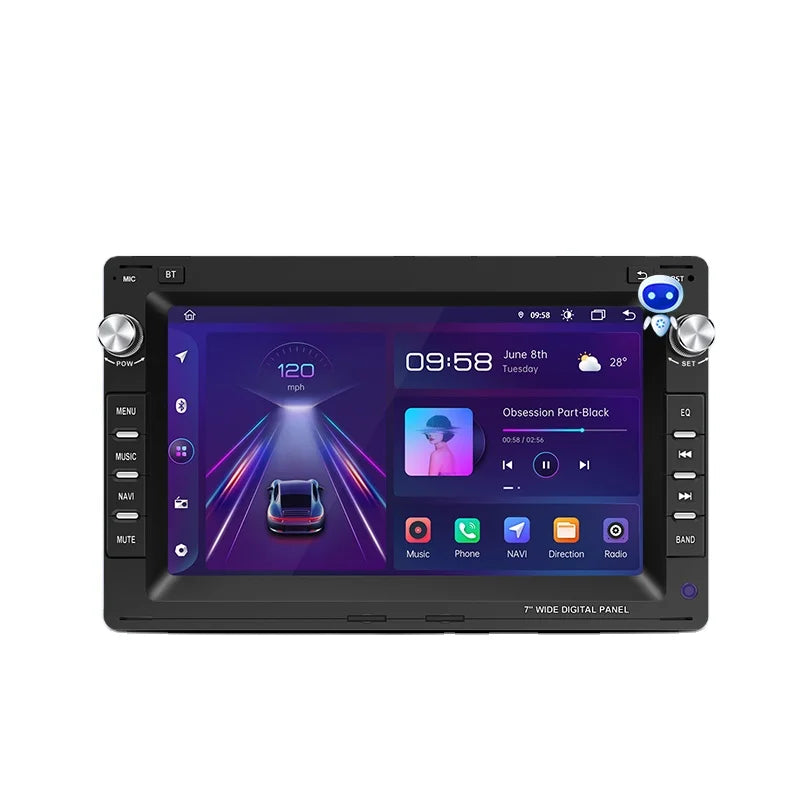UK Stock Junsun Car Radio for VW Golf 4 Passat POLO Transport T5 Multimedia Android Auto Radio GPS 7 Inch Android Car DVD Player