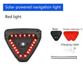 Feux de navigation solaires sans fil pour voiture, avertissement solaire anti-arrière, feux d'avion clignotants, feux de croisière pour pare-chocs arrière