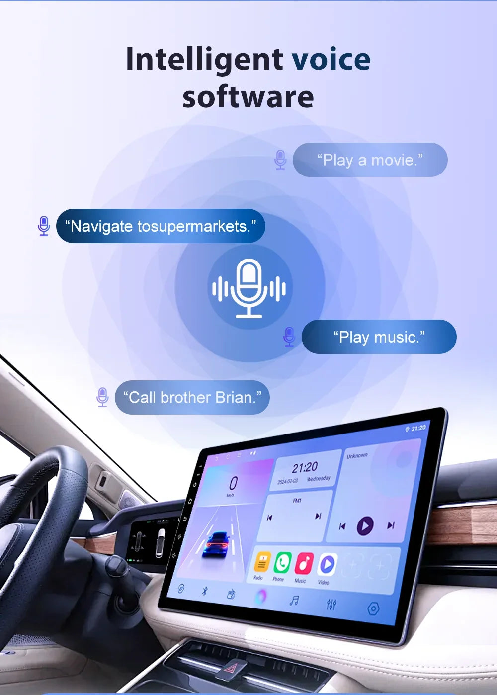 Autoradio Carplay, lecteur vidéo multimédia, WIFI + 4G DSP stéréo, pour Volvo XC70 V70 S60 2004 2005 2006 2007 2008 2009