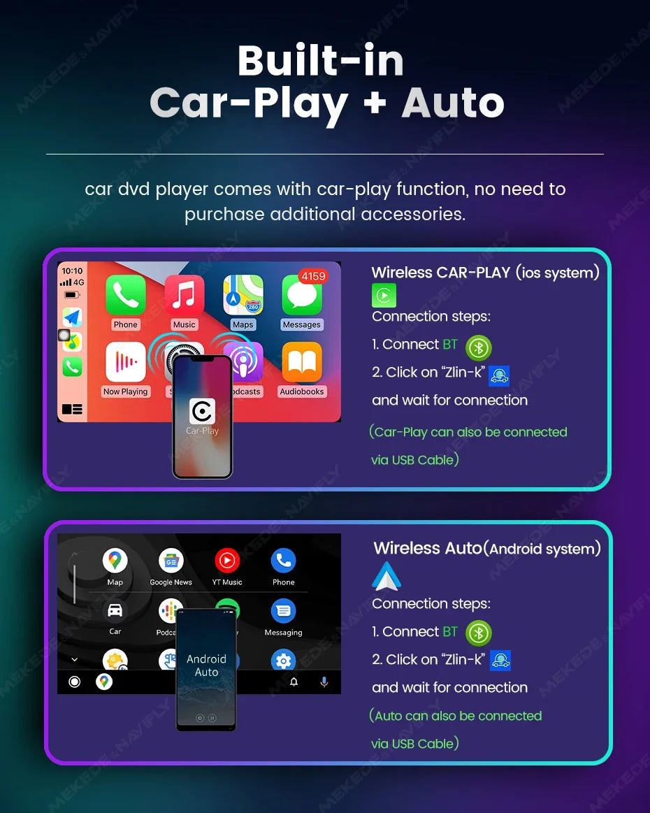 Autoradio Android 15 64G pour Audi A6 S6 RS6 Allroad C5 1997-2004, Carplay, système audio intelligent multimédia central