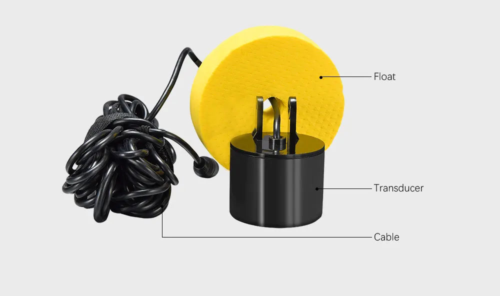 Livraison Gratuite! FFC1108-1 Vente Chaude Alarme 100 M Portable Sonar LCD Détecteurs de Poissons leurre De Pêche Sondeur De Pêche Finder