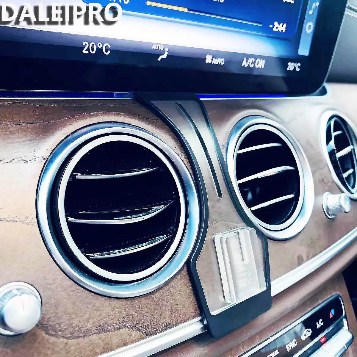 Base de support de téléphone spécial pour mercedes-benz CLS C257 2019 – 2023 AMG 450, charge sans fil, support magnétique MagSafe pour voiture, chargeur de voiture