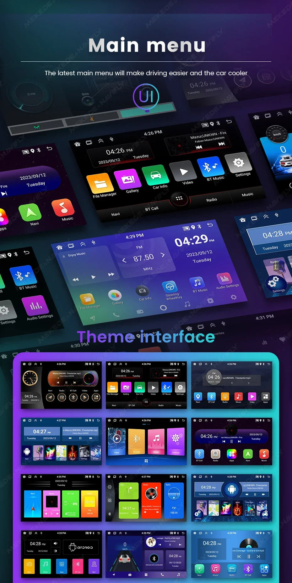 Autoradio Android 15 64G pour Audi A6 S6 RS6 Allroad C5 1997-2004, Carplay, système audio intelligent multimédia central