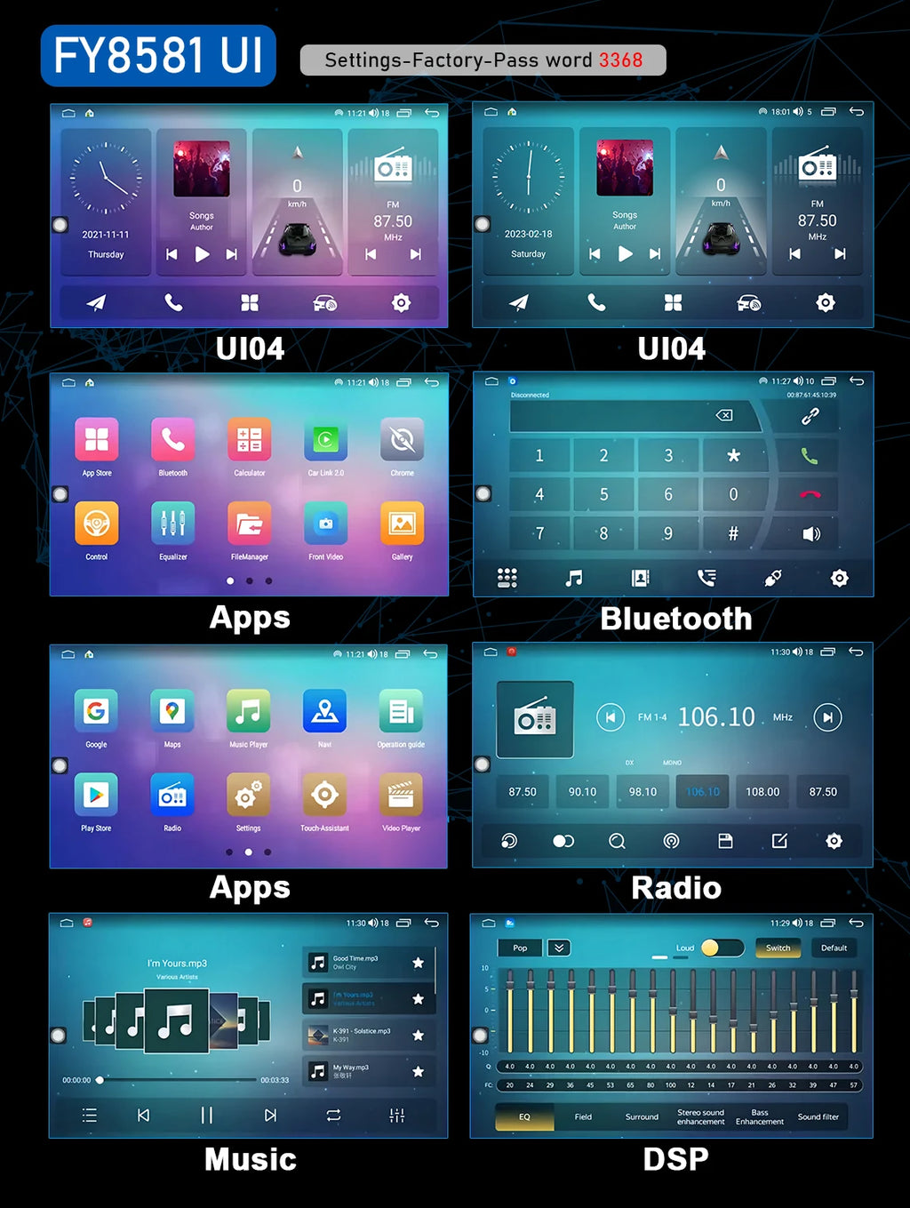 CHSTEK autoradio Carplay Android 13 pour Volvo XC70 V70 S60 S40 V40 2005 2006 2007 2008 2009 Navigation stéréo multimédia WIFI 4G