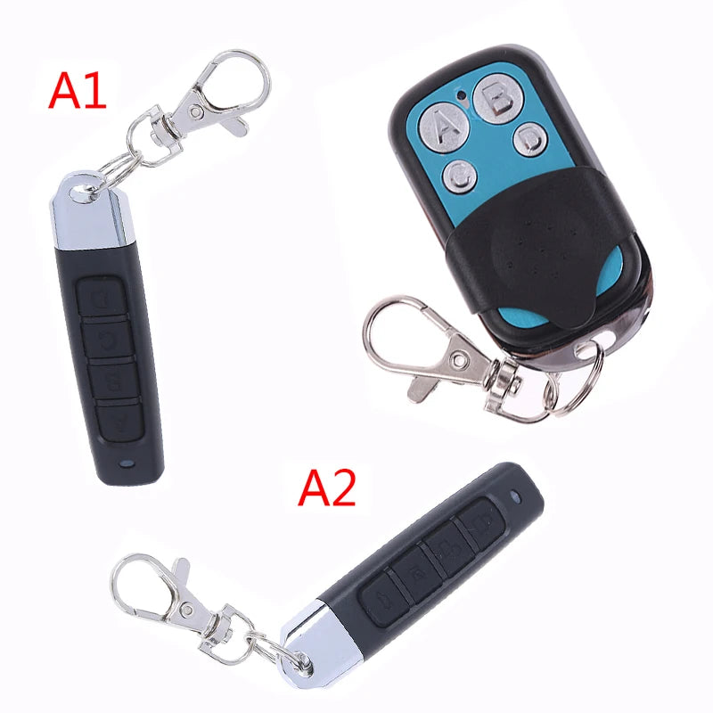 ABCD-Télécommande électronique sans fil RF 434 MHz, pour porte de garage, 1 pièce