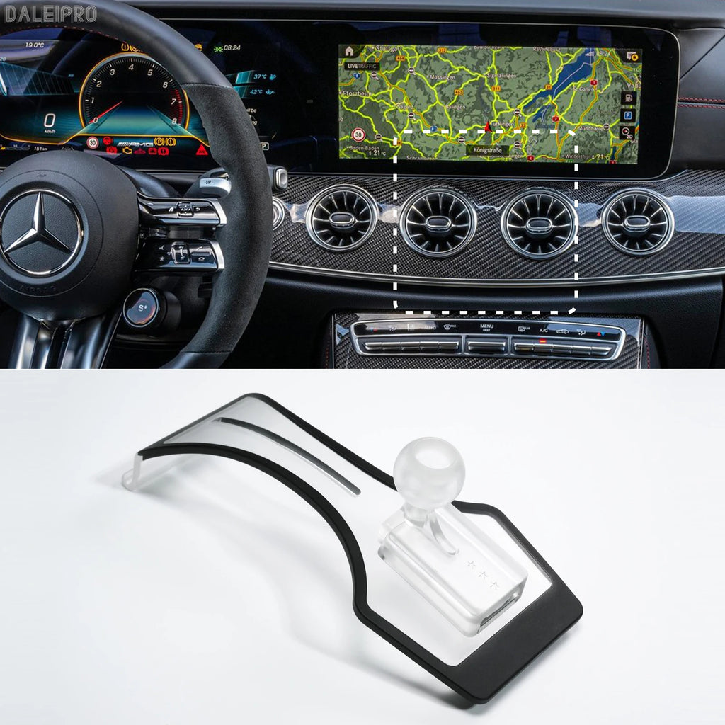Base de support de téléphone spécial pour mercedes-benz CLS C257 2019 – 2023 AMG 450, charge sans fil, support magnétique MagSafe pour voiture, chargeur de voiture