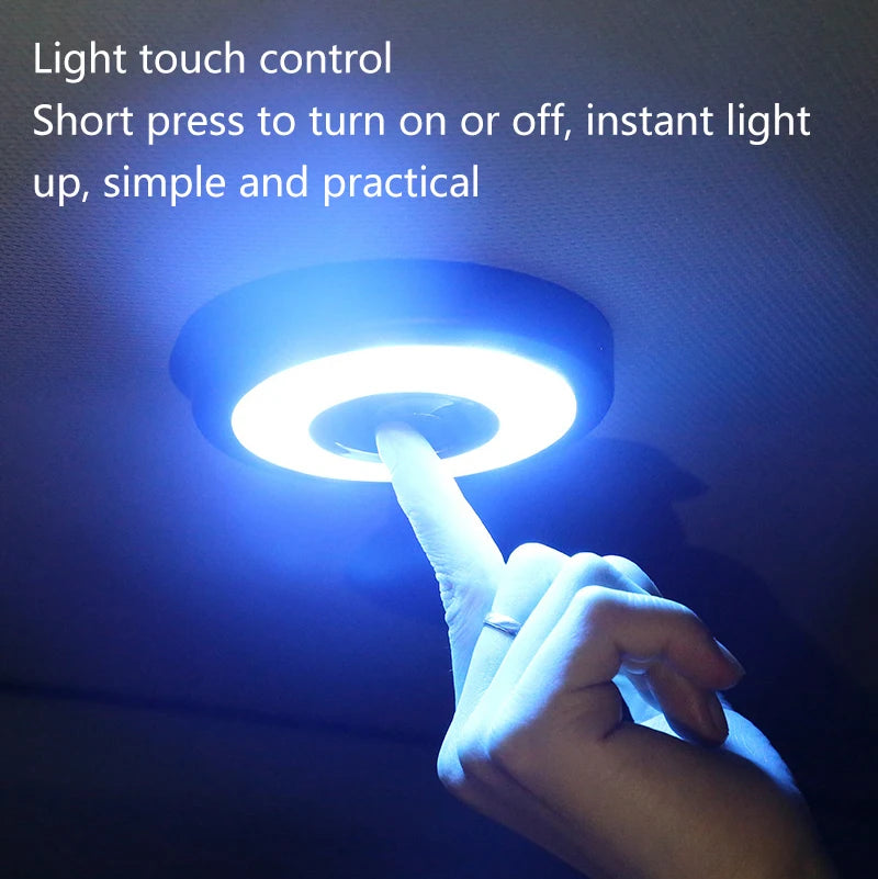 Lampes de lecture de voiture, lumières intérieures LED, plafonniers arrière de voiture, feux de toit de coffre