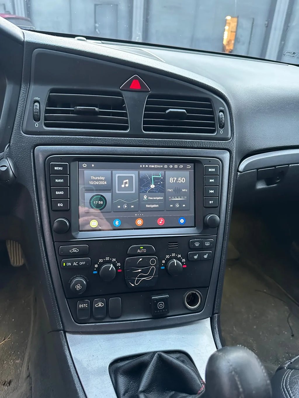 CHSTEK autoradio Carplay Android 13 pour Volvo XC70 V70 S60 S40 V40 2005 2006 2007 2008 2009 Navigation stéréo multimédia WIFI 4G