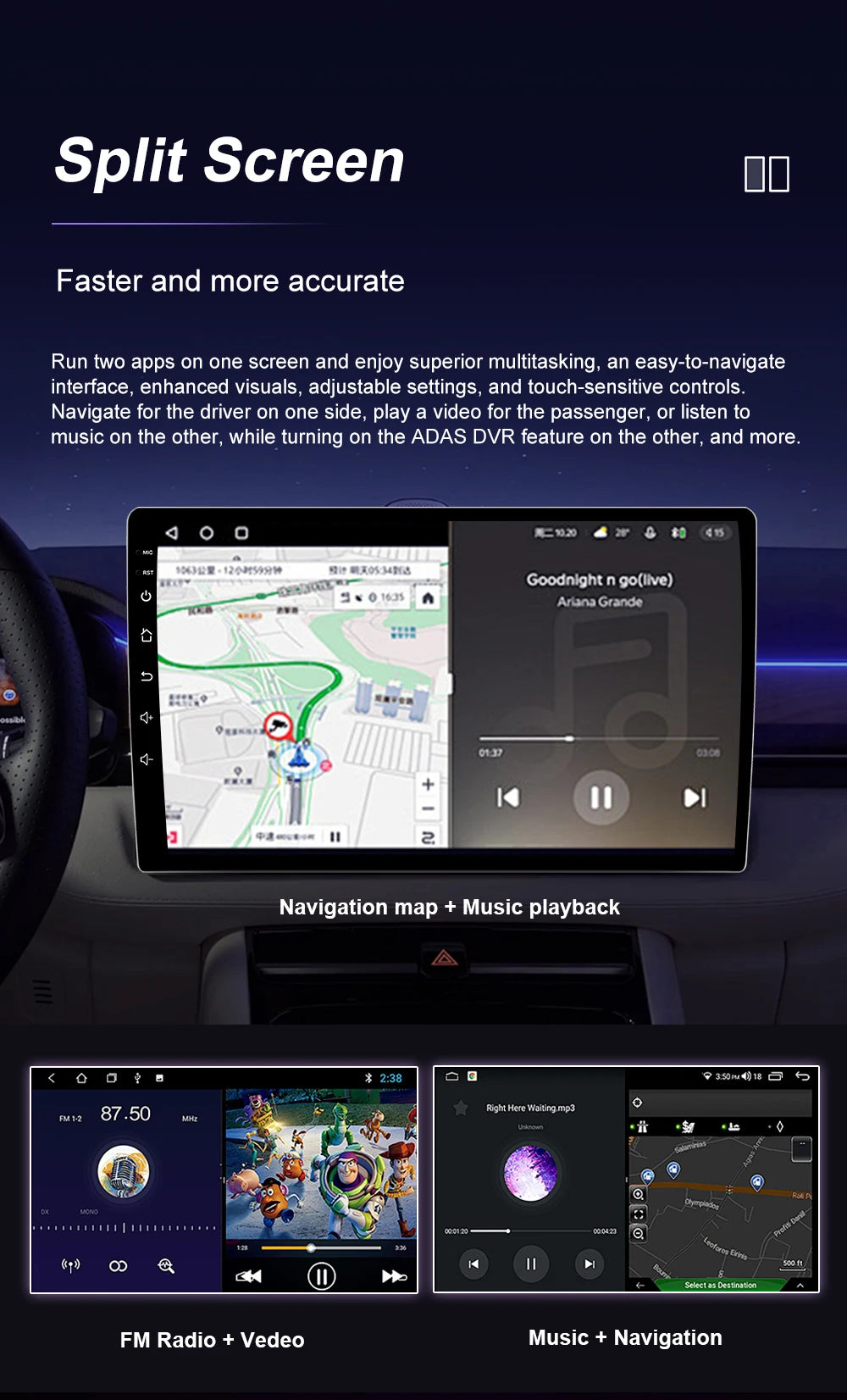7 ''Android voiture DVD pour Fiat Linea Punto evo 2012 - 2015 Auto GPS Carplay Auto Radio stéréo lecteur multimédia Bluetooth WIFI 4G