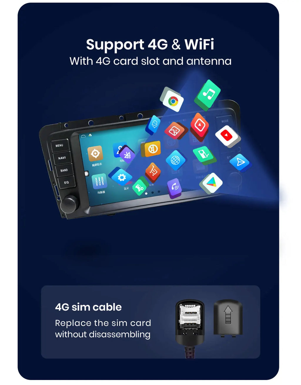 CHSTEK autoradio Carplay Android 13 pour Volvo XC70 V70 S60 S40 V40 2005 2006 2007 2008 2009 Navigation stéréo multimédia WIFI 4G