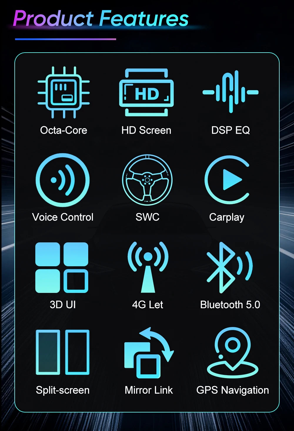 Autoradio CarPlay pour Volvo XC70 V70 S60 2000-2009, lecteur multimédia Android Auto, autoradio stéréo 8 cœurs, DSP, 5G WIFI, écran DVD