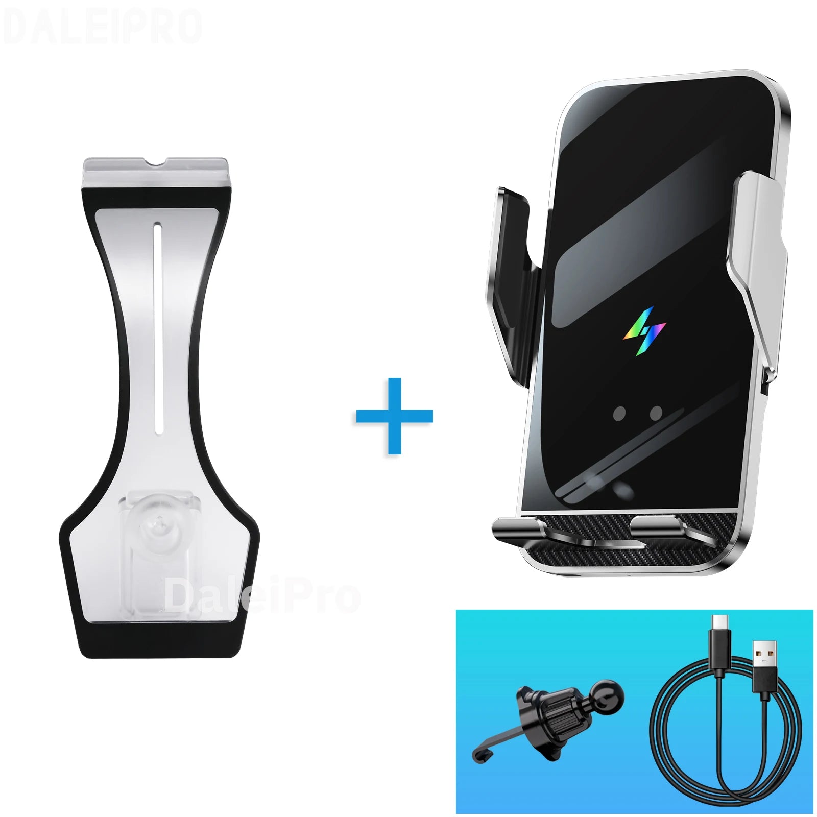 Base de support de téléphone spécial pour mercedes-benz CLS C257 2019 – 2023 AMG 450, charge sans fil, support magnétique MagSafe pour voiture, chargeur de voiture