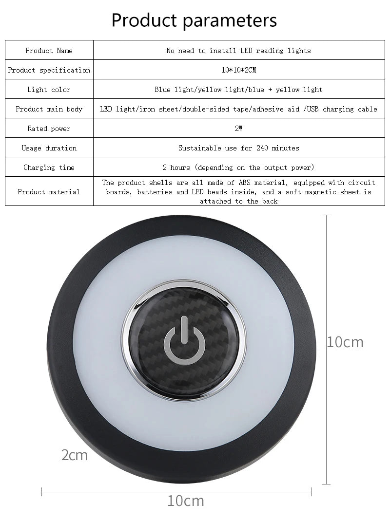 Lampes de lecture de voiture, lumières intérieures LED, plafonniers arrière de voiture, feux de toit de coffre